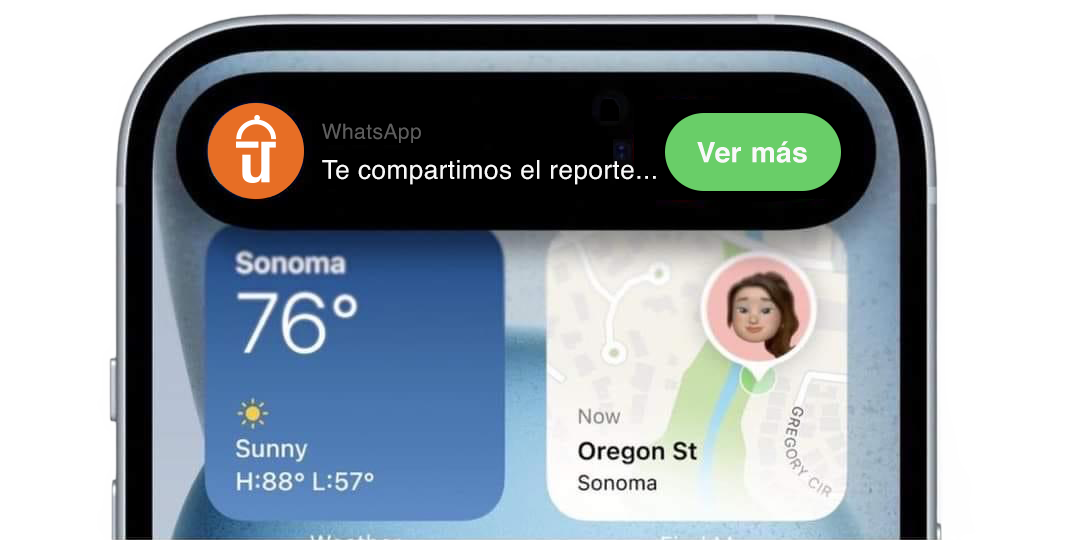 NOTIFICACIONES WHATS IPHONE SR 11