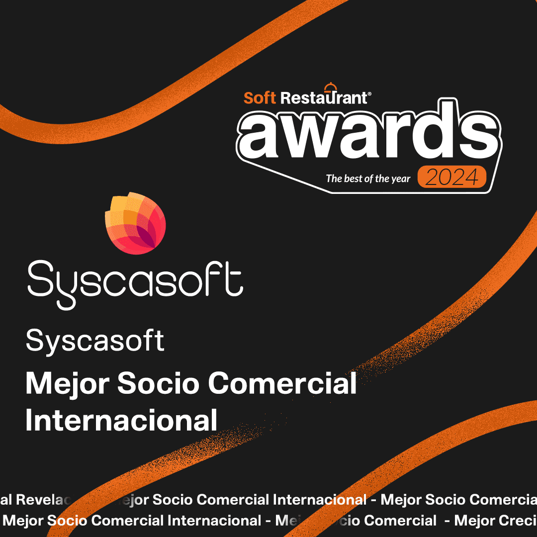 Mejor Socio Comercial SI Computo en los Soft Restaurant Awards 2024